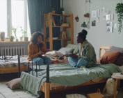 Positive Flip Home - Transform Your Relationships 7 college dorm room with two students