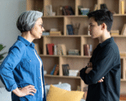 Positive Flip Home - Transform Your Relationships 13 parent staying calm while teenager shows attitude